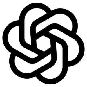 Logo de ChatGPT, inteligencia artificial para responder preguntas, estudiar y crear contenido