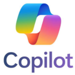 Logo de Microsoft Copilot, inteligencia artificial para trabajar con documentos, presentaciones y productividad
