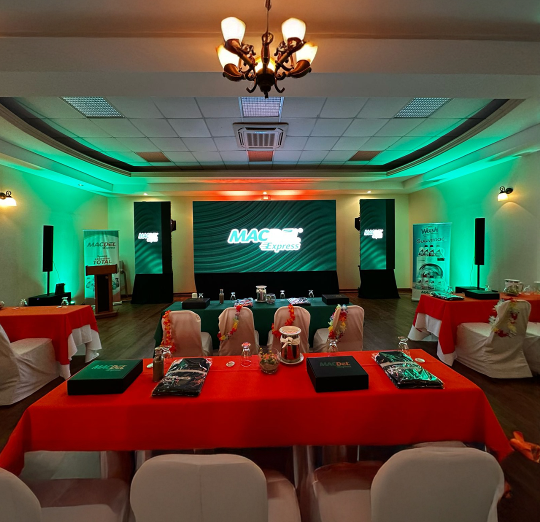 evento corporativo exitoso hecho por creative productions en honduras
