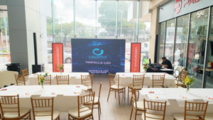 Selección de proveedores, servicios confiables en un evento corporativo hecho por creative productions Honduras