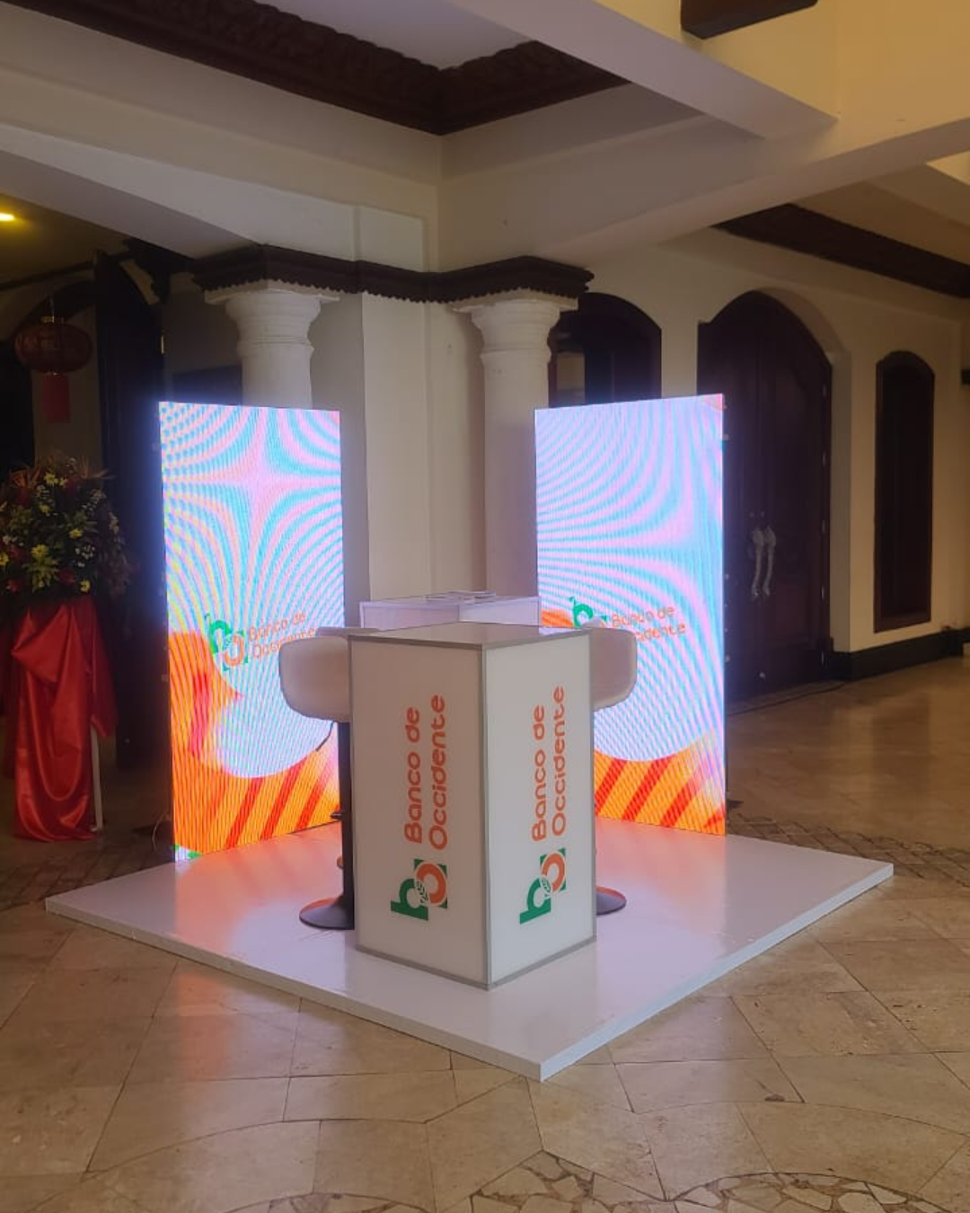 Montaje para evento corporativo